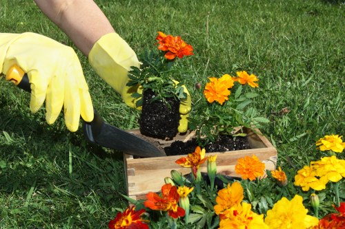 Final safety check before completing gardening tasks